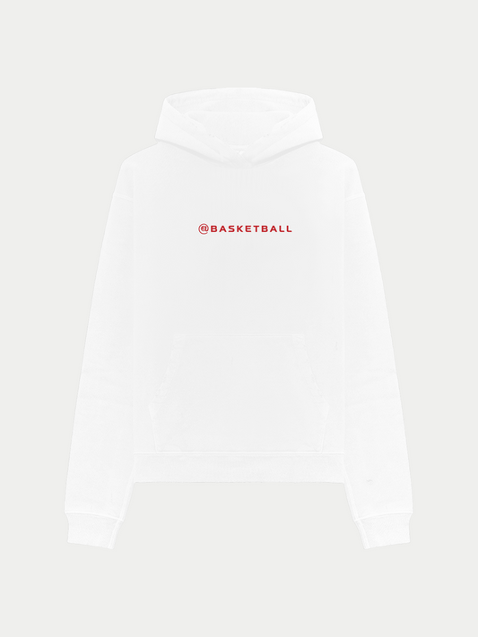 @Basketball Hoodie White *PRE ORDER*