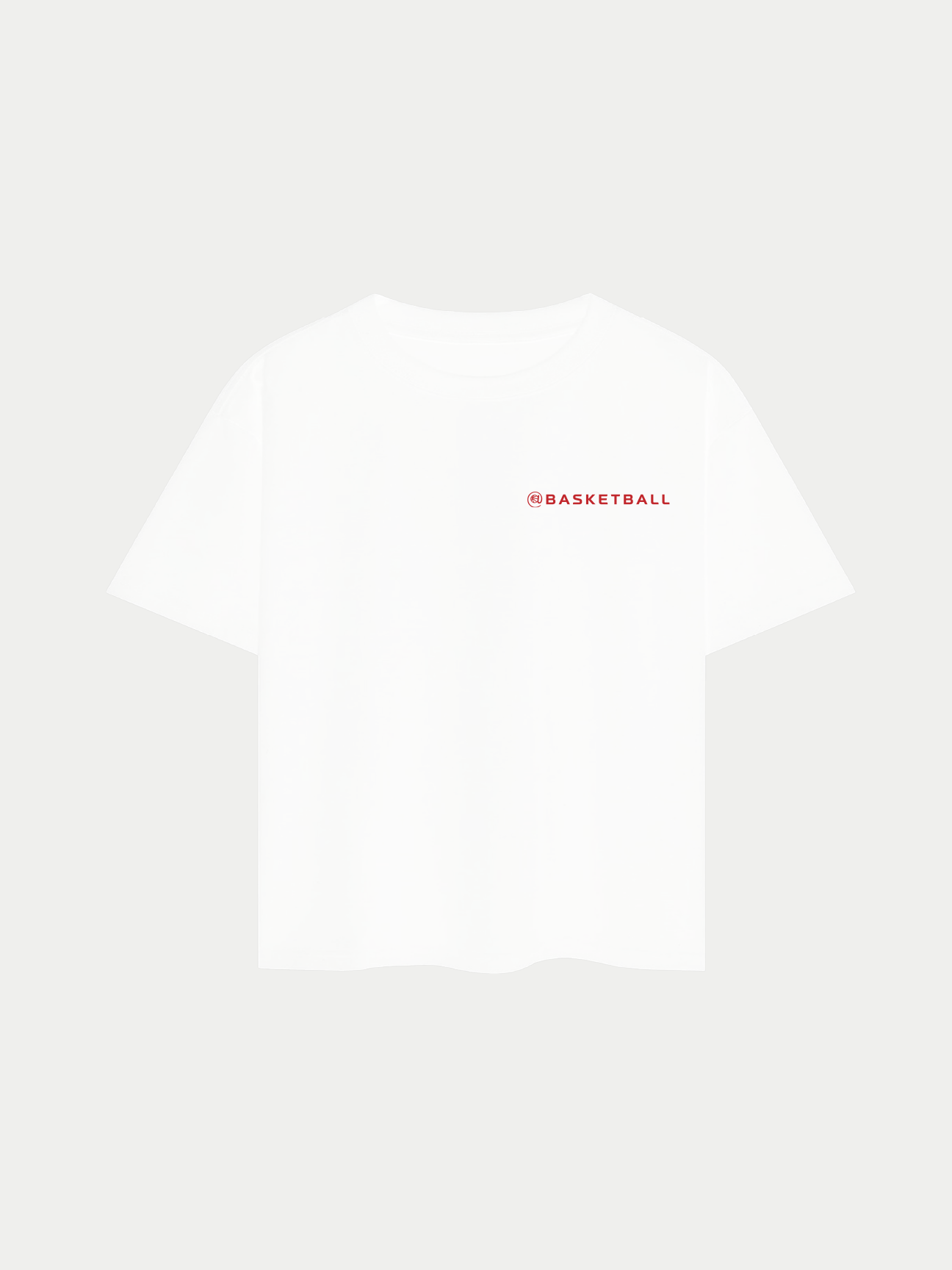 @Basketball Oversized Tee White *PRE ORDER*