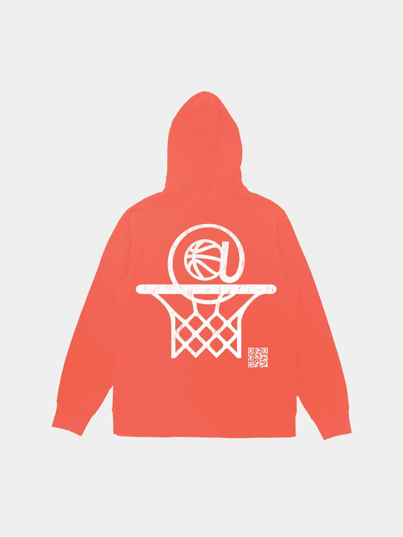 @Basketball Hoodie Fiery Orange *EXCLUSIVE*