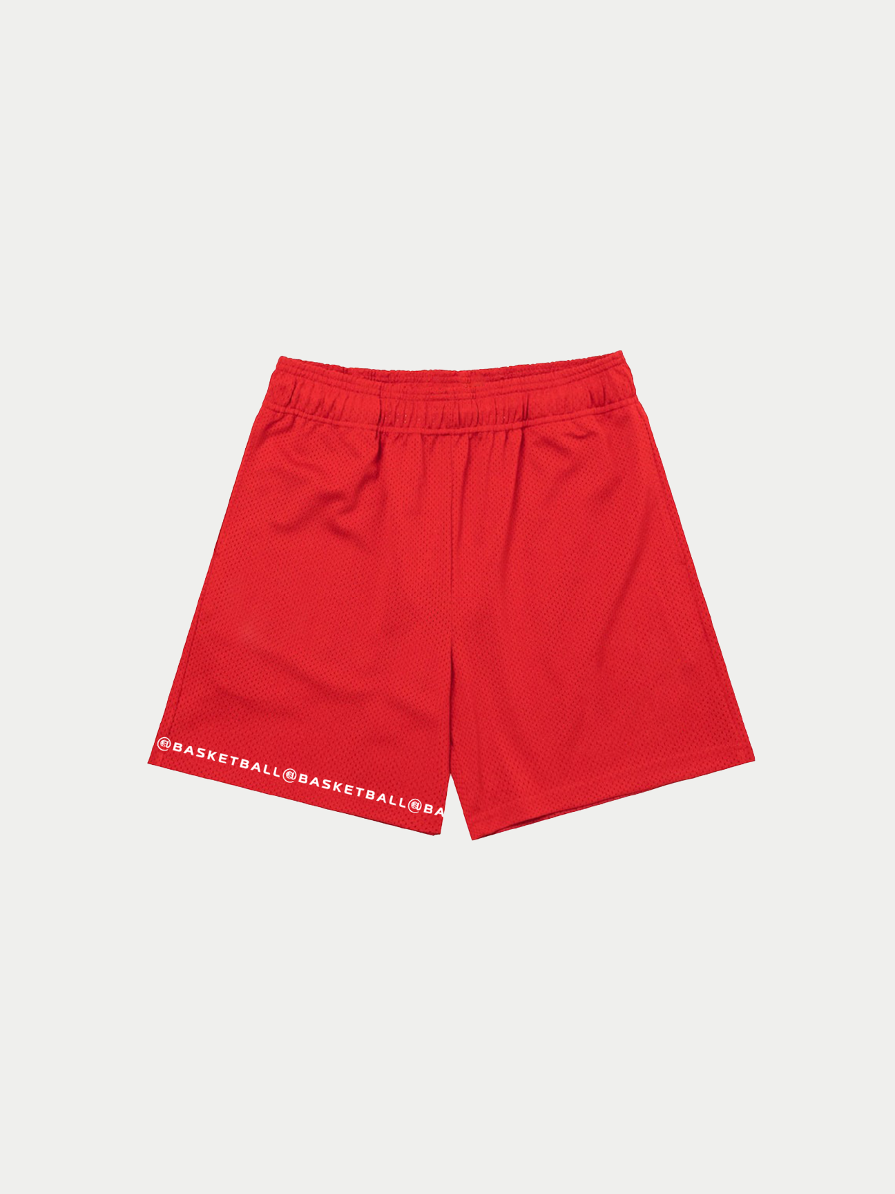 @Basketball Mesh Shorts Red *PRE ORDER*